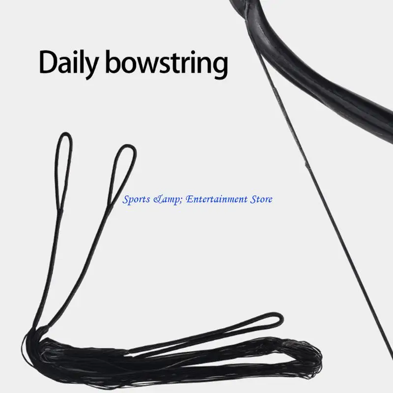 G7NF 2 Stück traditionelle Recurve-Bögen-Sehne, 52-Zoll-Bogen-Sehnenersatz für traditionelle Recurve-/Langbögen und – Detail 3