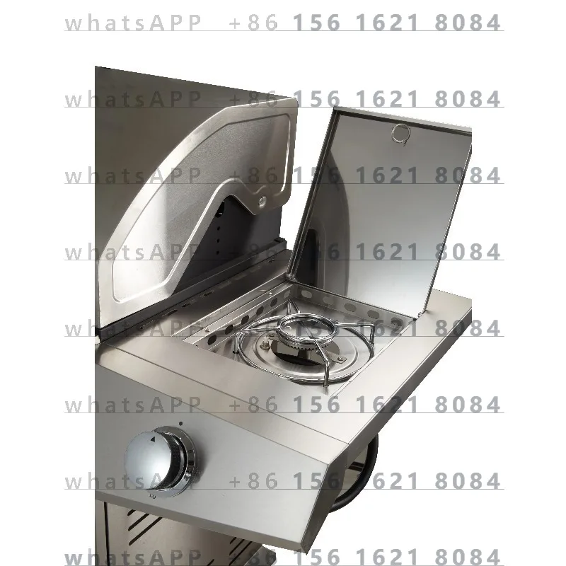 

Propane Grill 4 Burner Barbecue Grill Stainless Steel G-as Grill