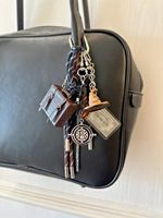 Magic Movie Peripheral Keychain Pendant Handmade Macrame Phone Charm Bag Decoration Keyring Unique