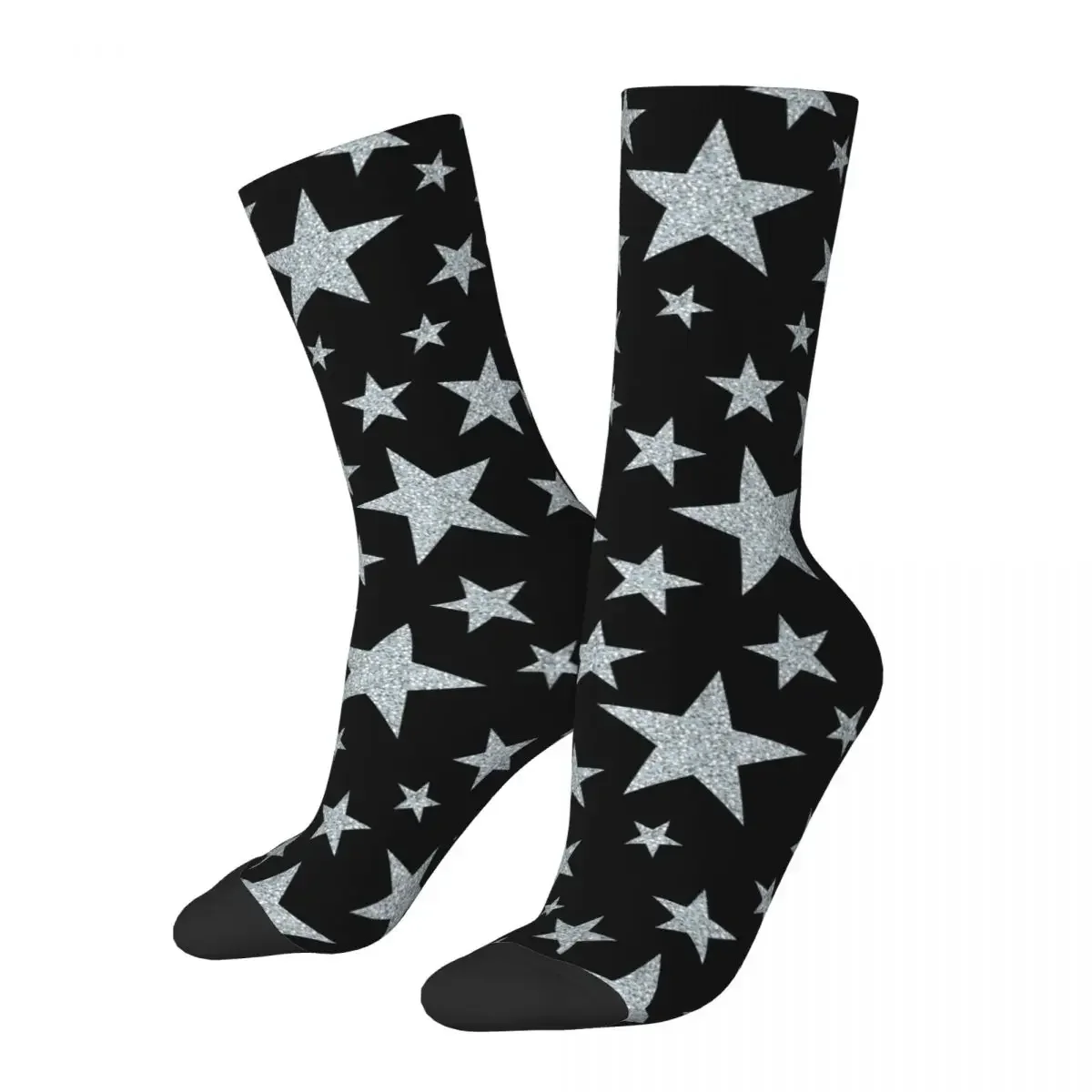 

New Men's Socks Casual Stars Pattern Sock Skateboard Women Socks Spring Summer Autumn Winter