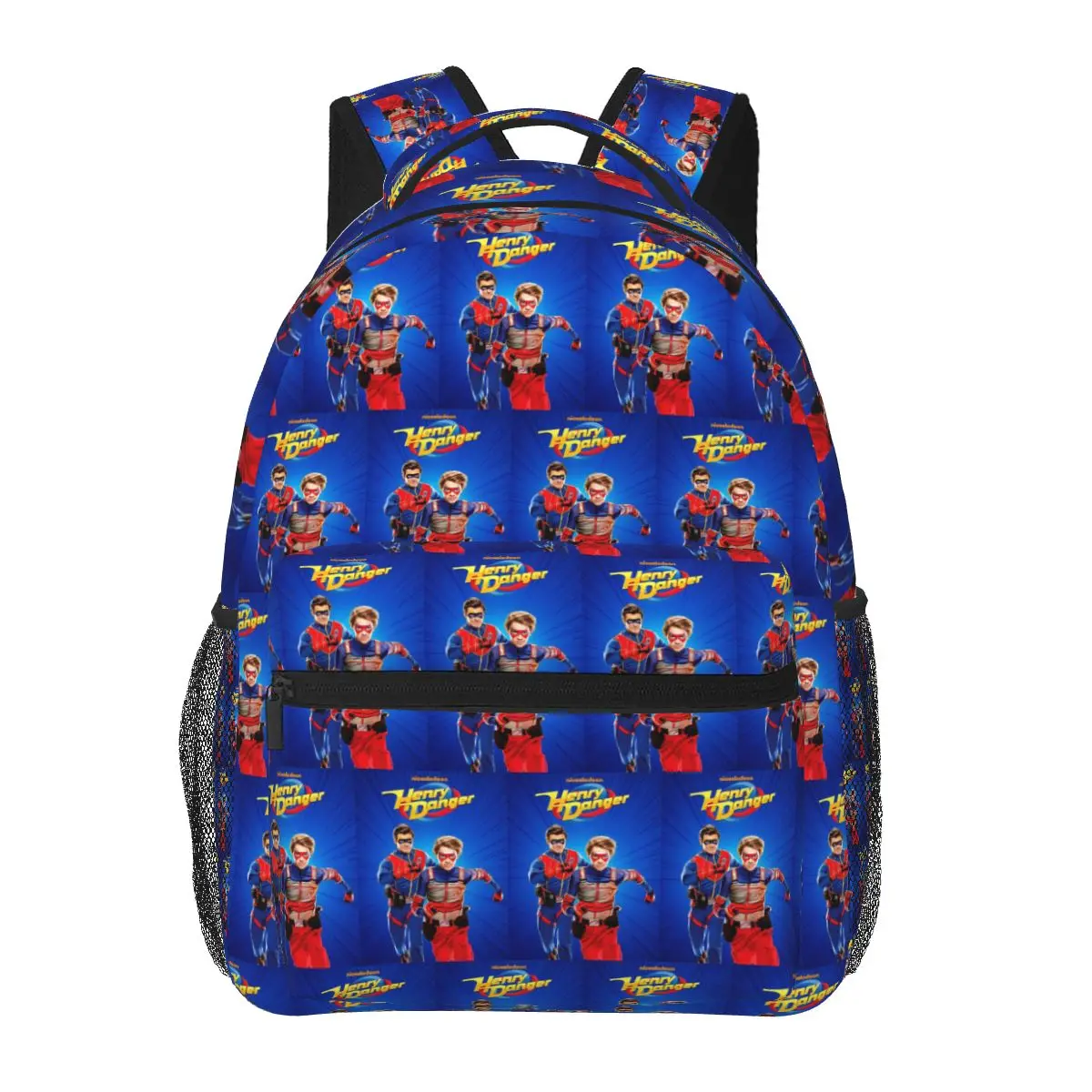 Henry Danger Backpacks Boys Girls Bookbag Students School Bags Cartoon Travel Rucksack Shoulder Bag Large Capacity
