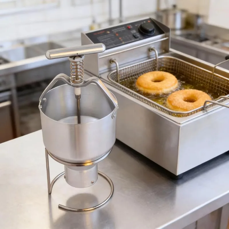 Precise control of manual doughnut batter dispenser, suitable for fryers, capacity 3 liters