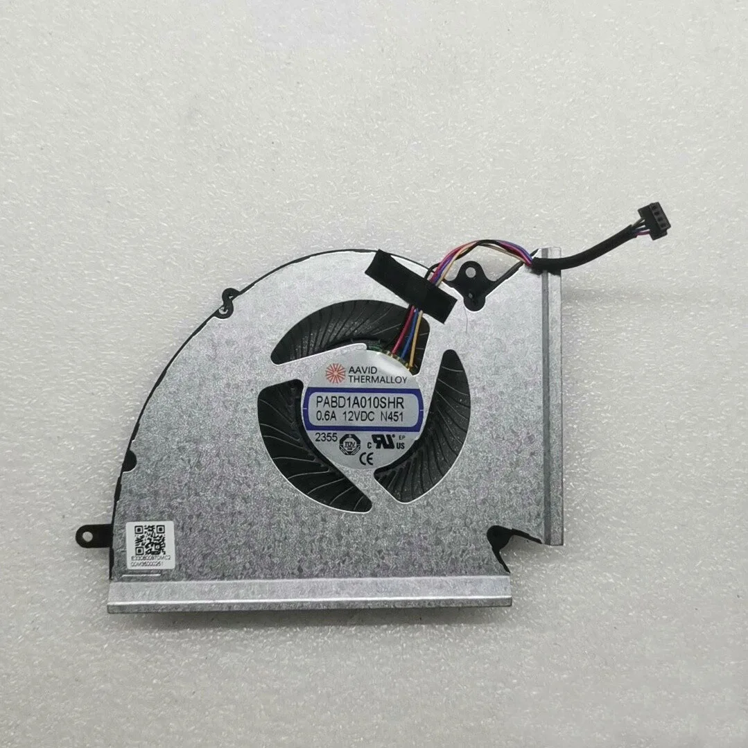 Laptop CPU GPU Cooling Fan For MSI GP76 Leopard GE76 Raider Notebook PC Fans Cooler Radiator PABD1A010SHR N451 PABD1A010SHL N452