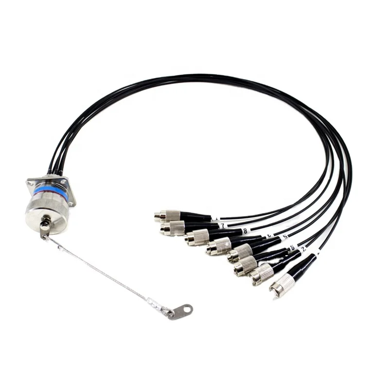 

J599 Circular Plug Socket MT MPO D38999 12cores 24cores 48cores 96cores Connectors RRU BBU CPRI Fiber Optic Cable