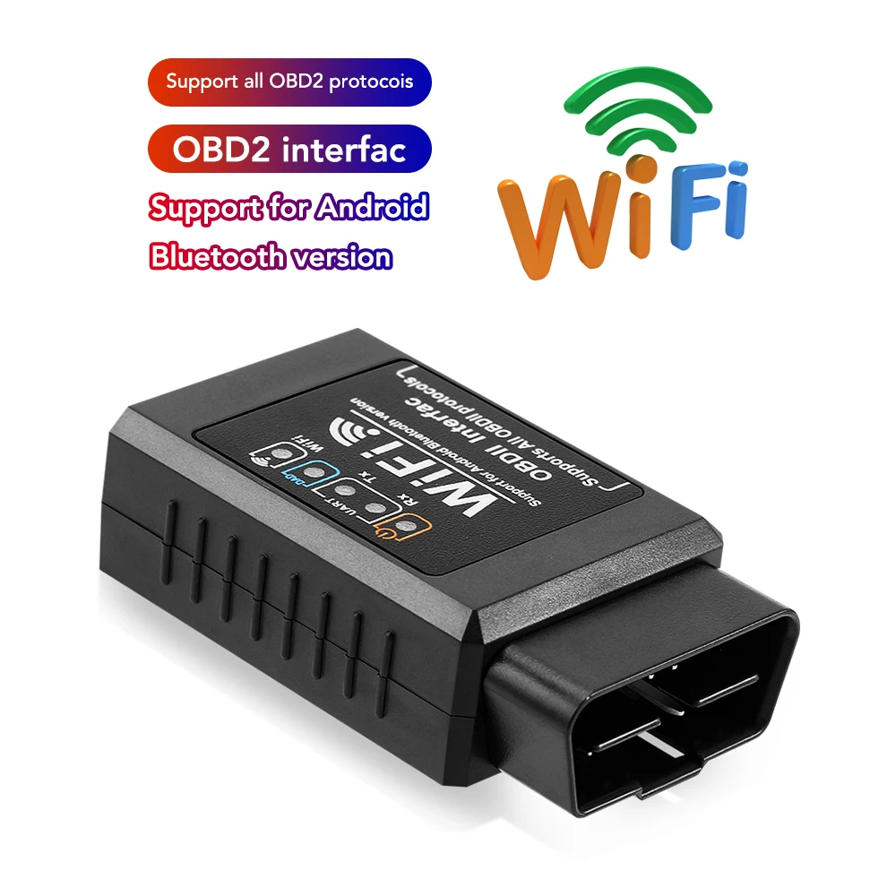 OBD2 WIFI ELM327 V1.5 Scanner Car Diagnostic Auto Tool For SsangYong Actyon Turismo Rodius Rexton Korando Kyron Musso Sports