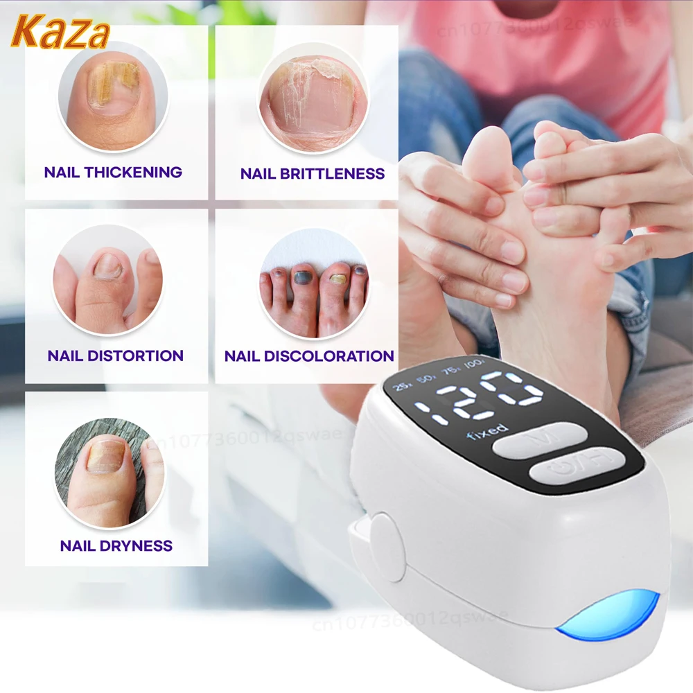 Nail Fungus Light for Toenails Highly Effective Blue Light to Defeat Onychomycosis Blue Light Rechargeable Nail Fungus Remover