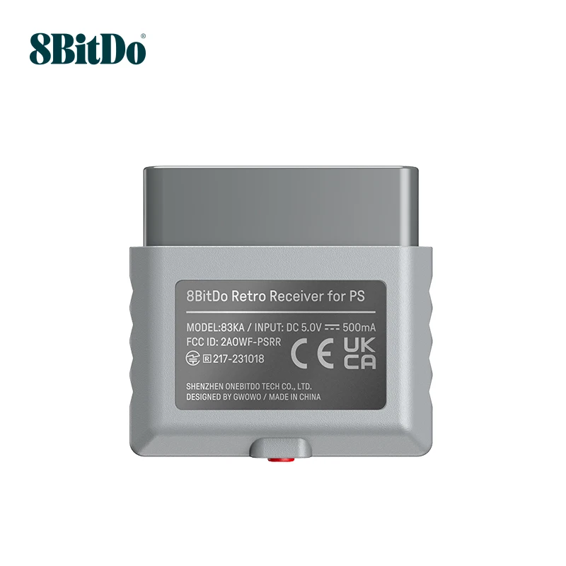 8Bitdo PS Retro Receiver For PS1/PS2/Windows System Compatible For Xbox Series/Xbox One/Switch Pro/PS5/PS4 Controller