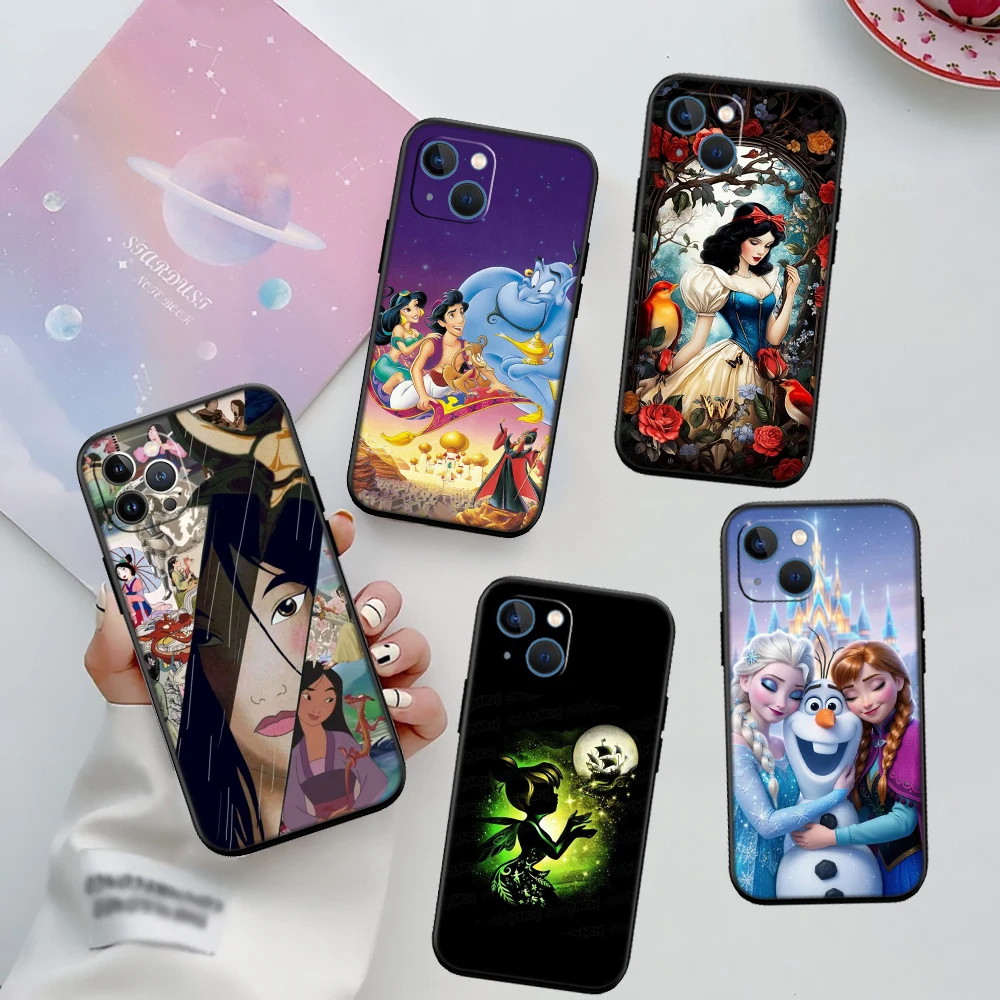 DS12 Princess Disney Phone Case for Samsung Galaxy A11 A12 A13 A15 A52S A53 A55 A56 A70 A71 A72 A73 F06 F16 F56 S10 Plus S10e view 4