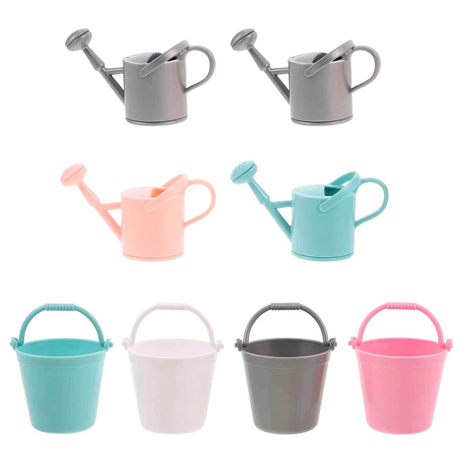 

Watering Can Mini Miniature Bucket Toy Tiny Bottle Garden Tool Children's Gardening Tools