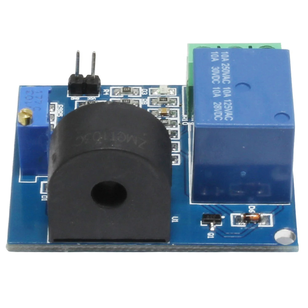 24V DC Current Monitoring Sensor Module for HVAC Control Panels and Industrial Machinery with Relay Isolation Output