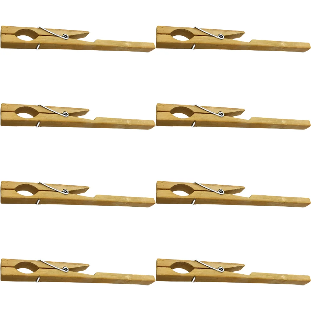 

8 Pcs Test Tube Clamp Tubes Labs Clips for Glass Clamps Bamboo Laboratory Student