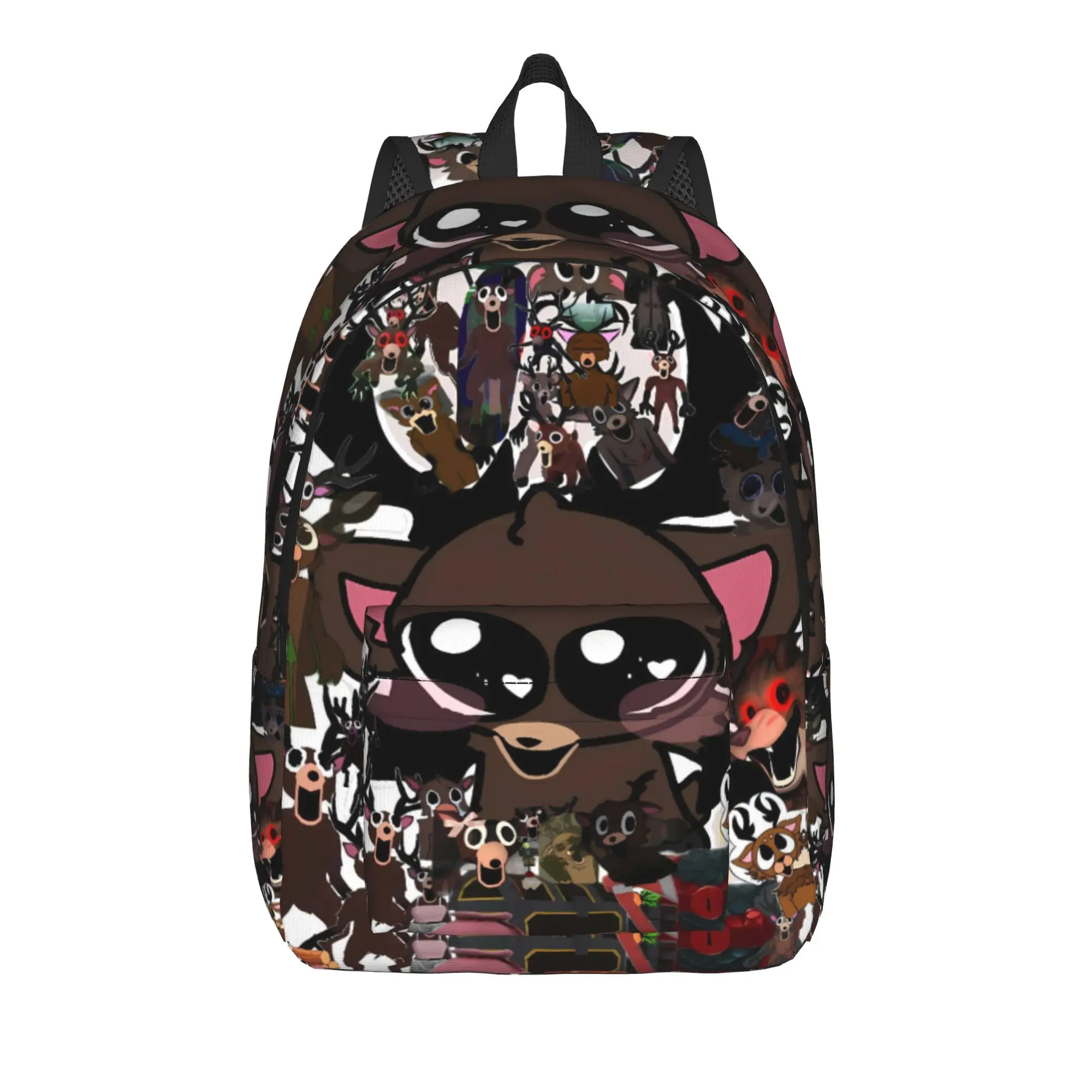 99 Nights In The Forest Backpack Unisex  Big Backpacks Polyester Novelty High School Bags Outdoor Custom Rucksack