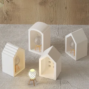 Kalıptaki 6 büyük satış, silikon abajur-no. 5