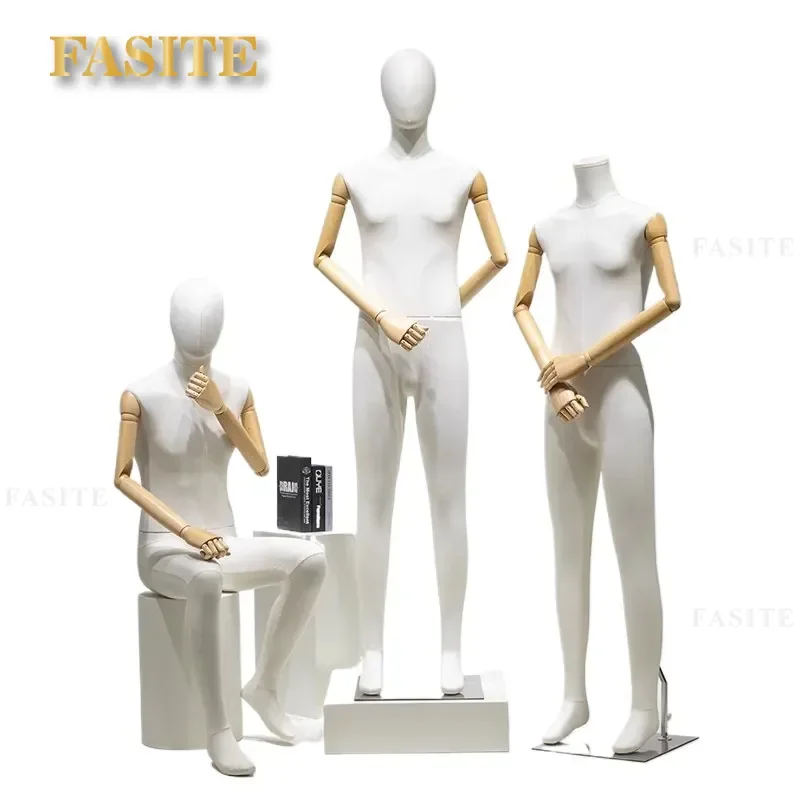 For Clothing Store Display Half Body Full Body Male Female Mannequin Dummy Window Table Props Retail Shop Decoration