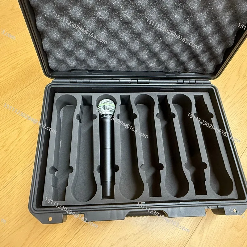 Dedicated Handheld Microphone Case, Sturdy PP Portable Flight Box for Wireless Mic