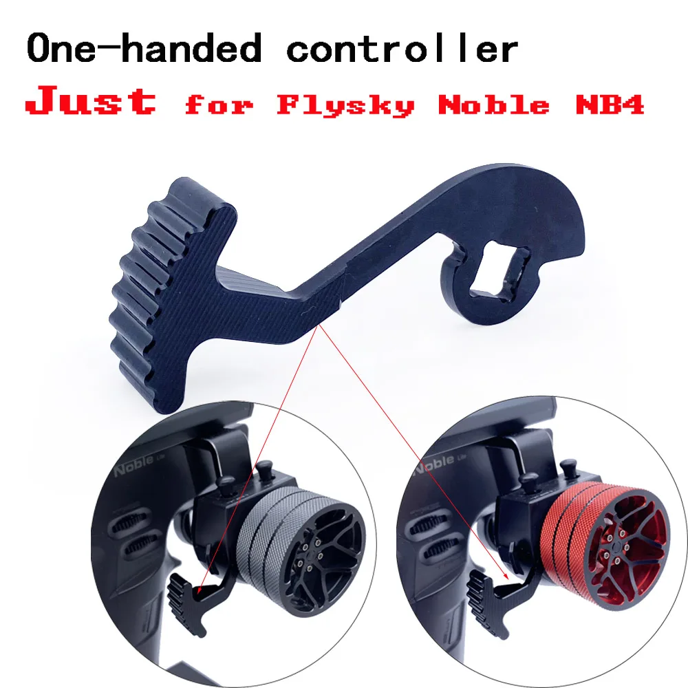 Aluminium Remote Control Steering Wheel Handwheel for RC Transmitter TQI Flysky Noble NB4 X6 X4 SANWA MT44 Futaba 7PX 4PX RC4GS