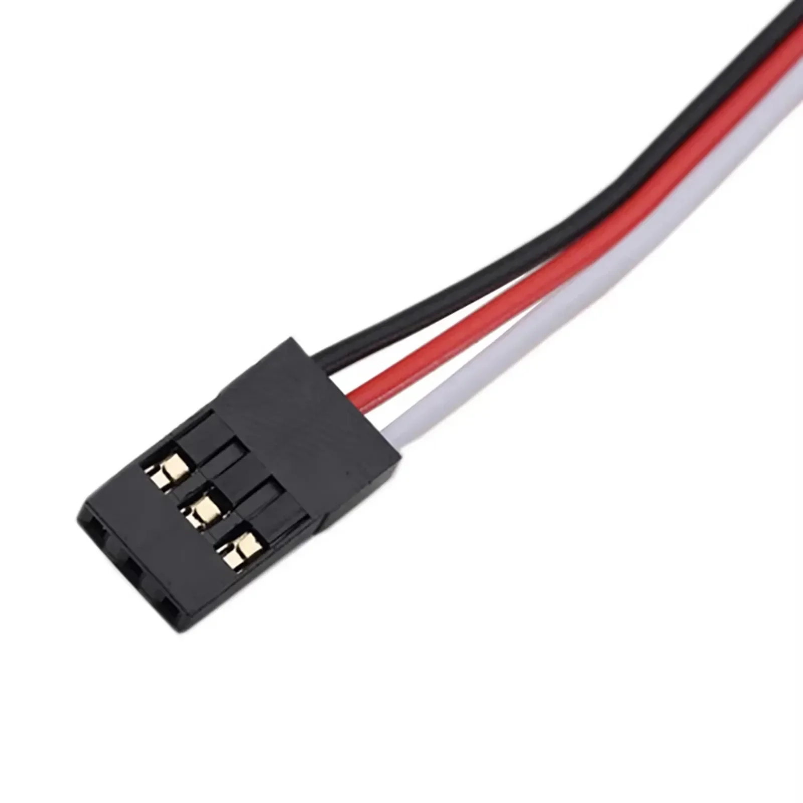 10 pz/lotto 10 cm Servo Cavo di Prolunga Cavo AWG22 Da M a M 3.93 pollici 3 Pin JR Spina Cavo del Connettore per FUTABA RC Aereo Auto Barca