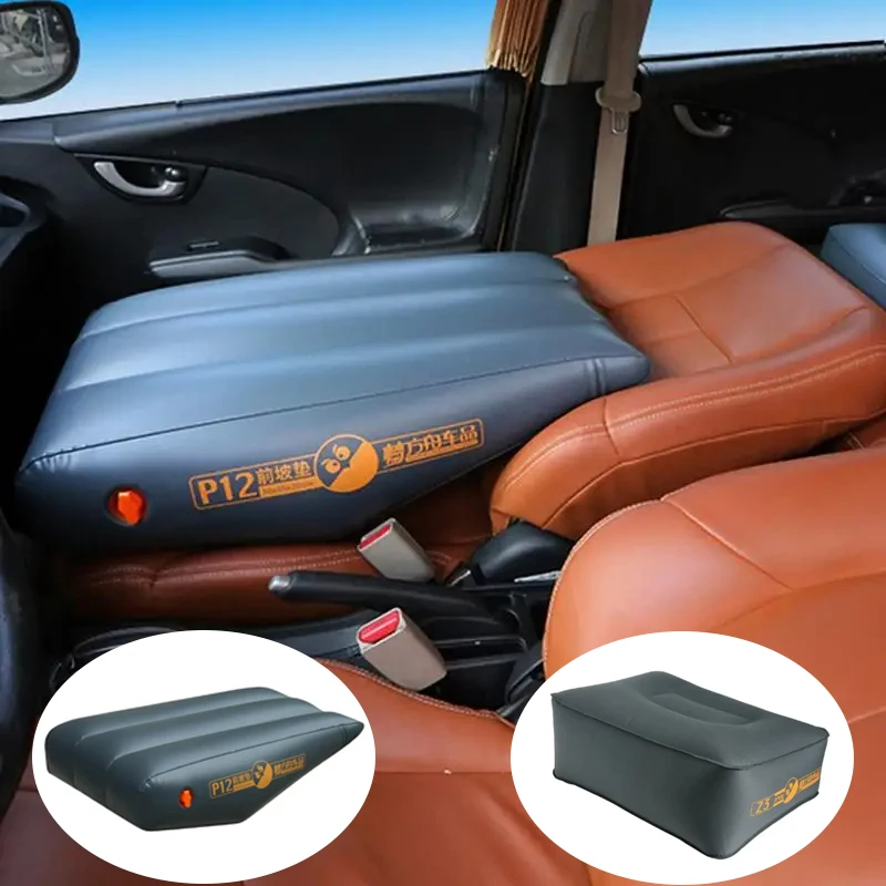 Car Inflatable Mattress Front Slope Pad Travel Inflatable Sleeping Bed Inflated Stool Seat Gap Self-driving Supplies Accessories