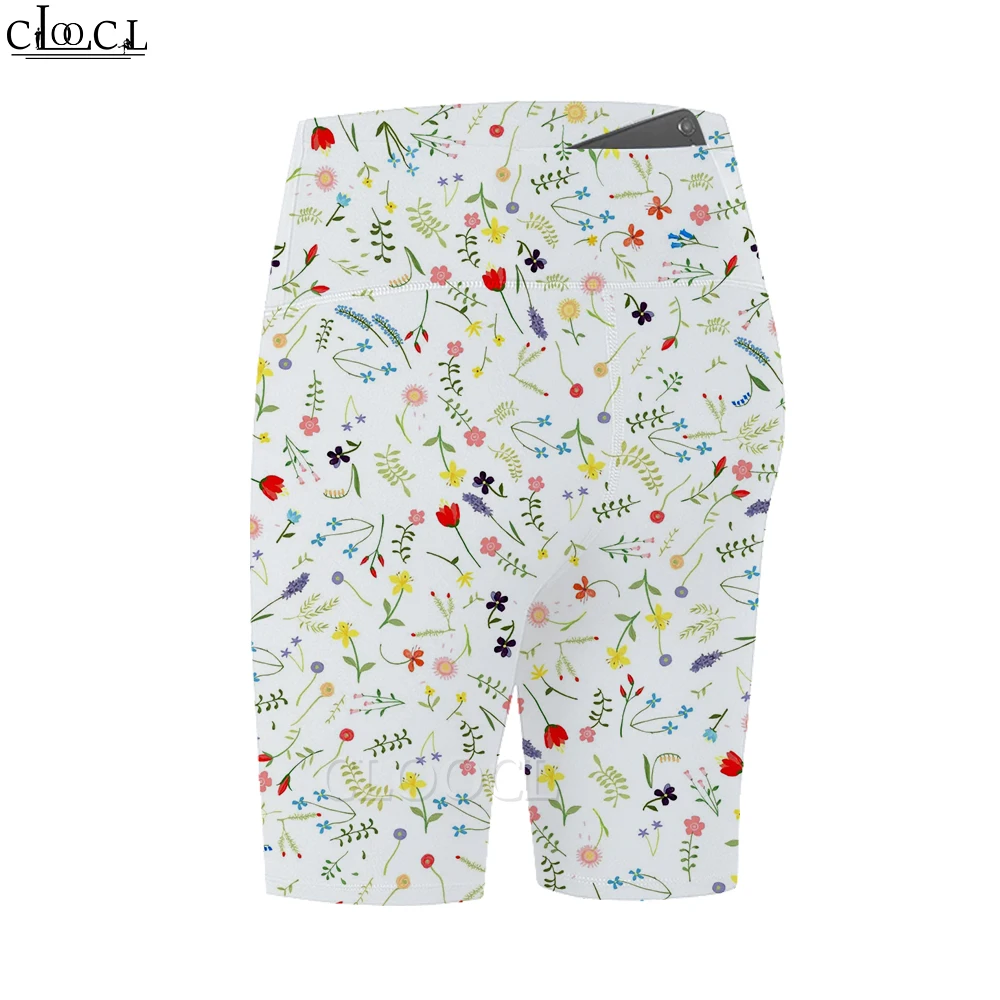 CLOOCL Fashion Workout Women Legging Flowers Print Casual Women Sexy Gym Sweatpants for Female