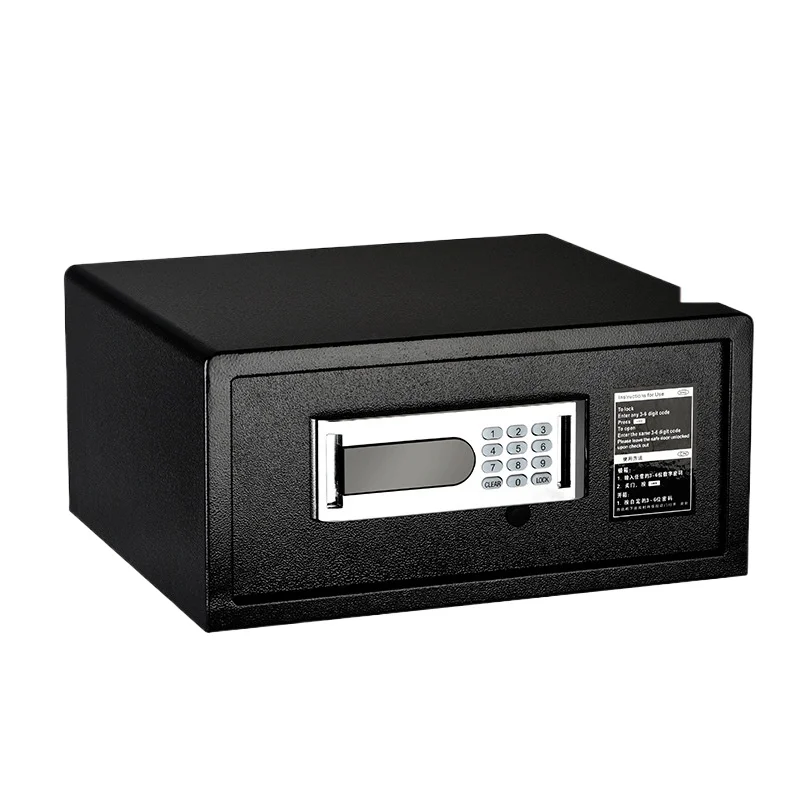 

Small anti-theft safe All-steel fixed alarm password Home hotel safe