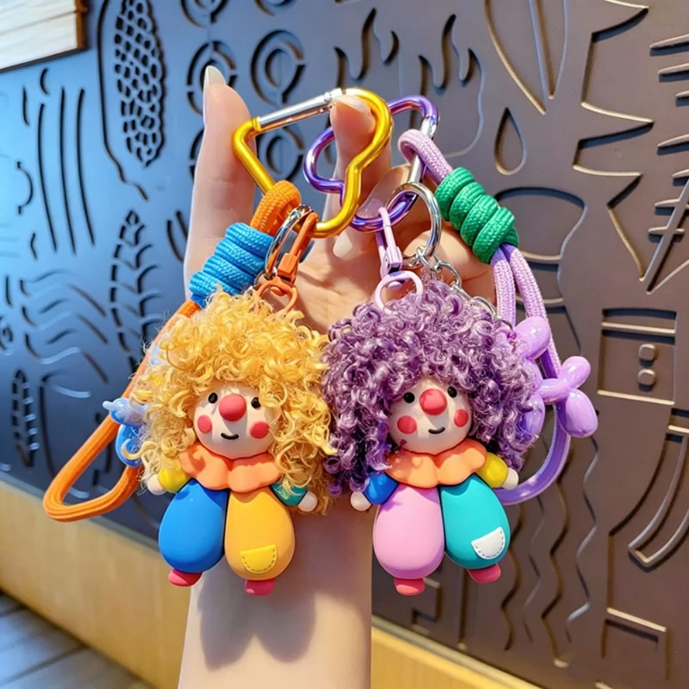 2026 Original Cartoon Cute Clown Keychain Car Hanging Pendant Fashion Mobile & Bag Accessory Festival Gift For Women Couple