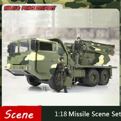 1/18 Scale Soldier Anti-aircraft Missile Scene Set For 3.75‘’ Action Figure Collection Display DIY Toy