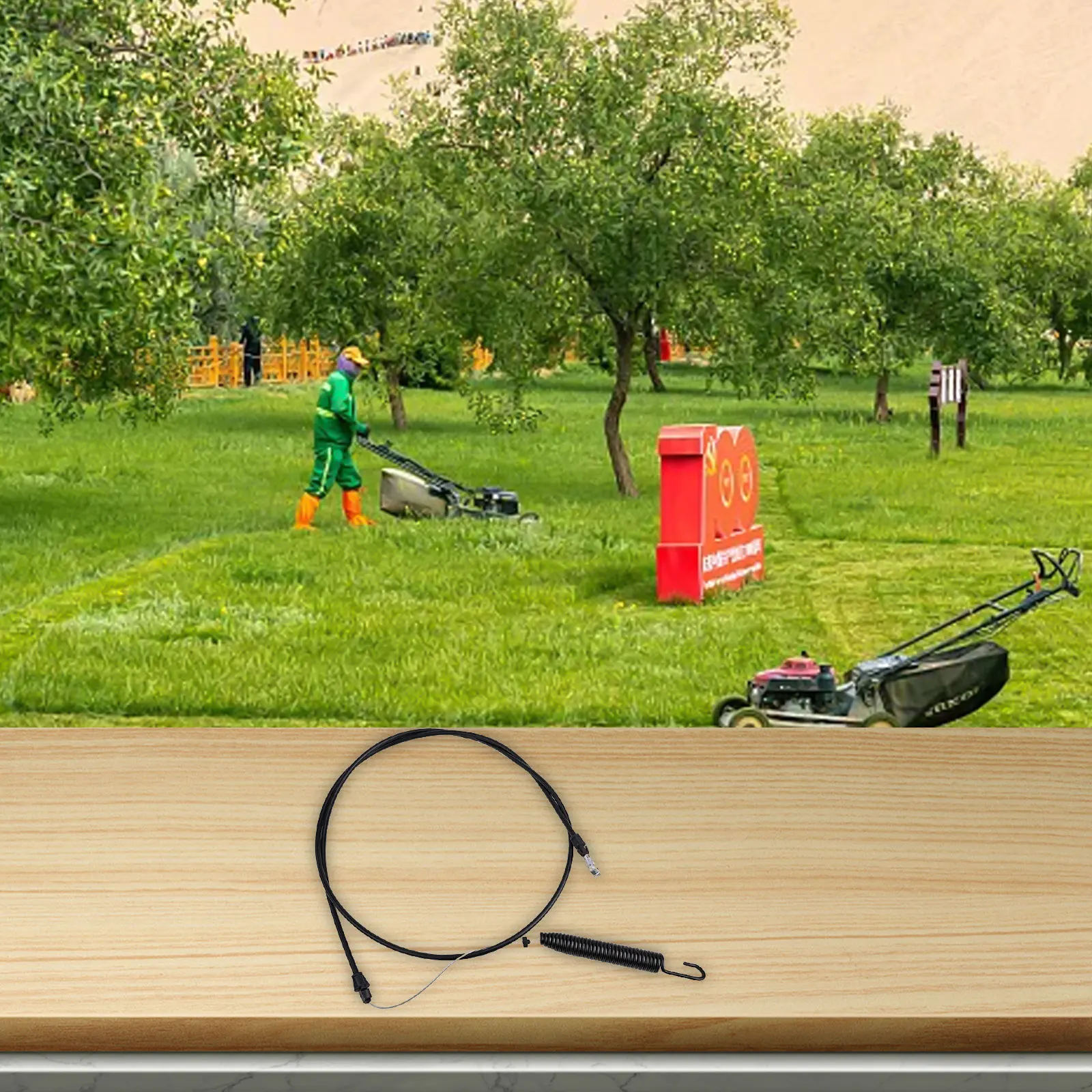 10*10*5cm Mower Deck Replacement TC142 Mower Deck Enhanced Maneuverability Good Construction Precise Cutting Results