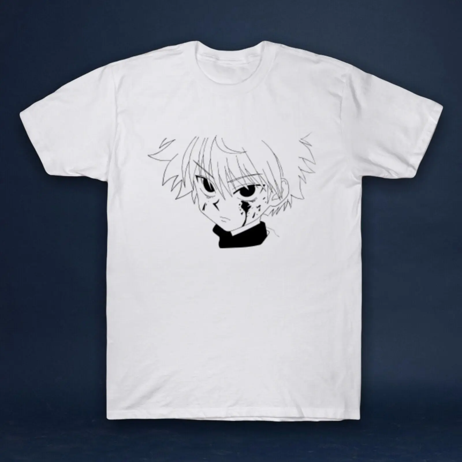 

Hunter x Hunter Killua Zoldyck аниме рубашка (S-2XL) Взрослые Унисекс размеры