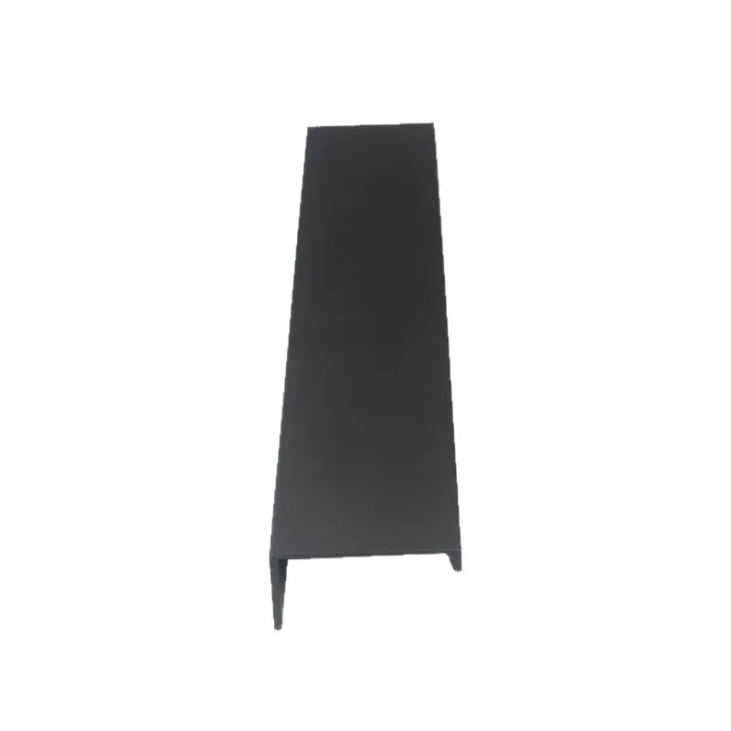 

Wide Invisible Handle Wardrobe Door Handle Cabinet Drawer Cabinet Door Black Extended Handle Free Punching