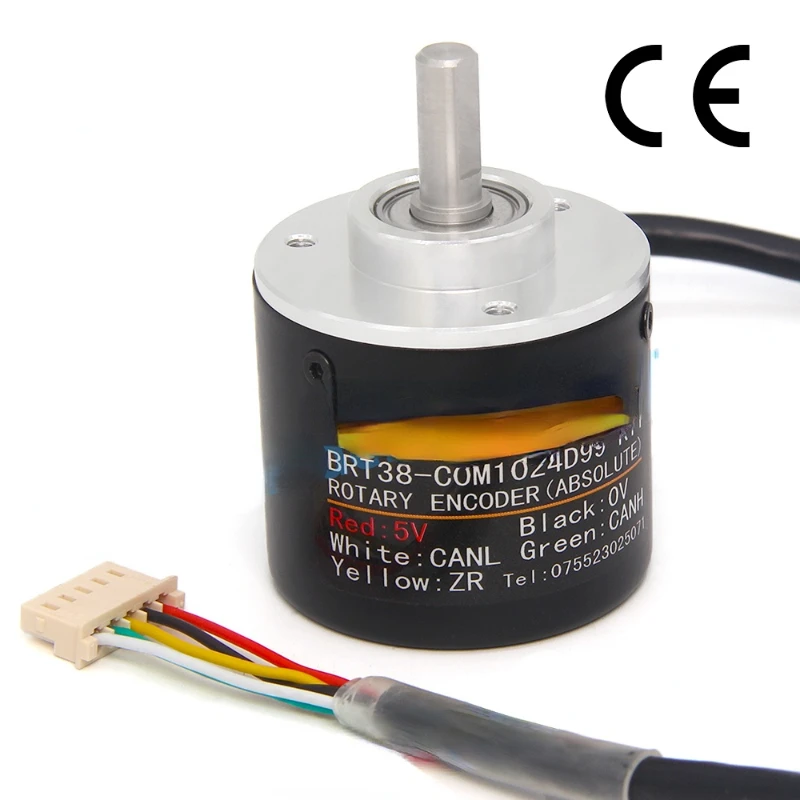 Rotary Encoder Magnetic Multi-turns Angle measurement Power Off Memory 16000 32000 turns/ppr High precision Absolute Encoder