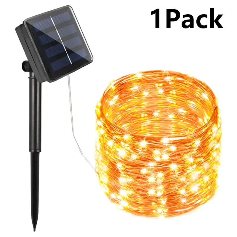 7M/12M/22M/32M Led Solar String Fairy Lights Outdoor pad Slingers Lamp Patio Waterdichte Kerst Bruiloft Tuin Straatverlichting