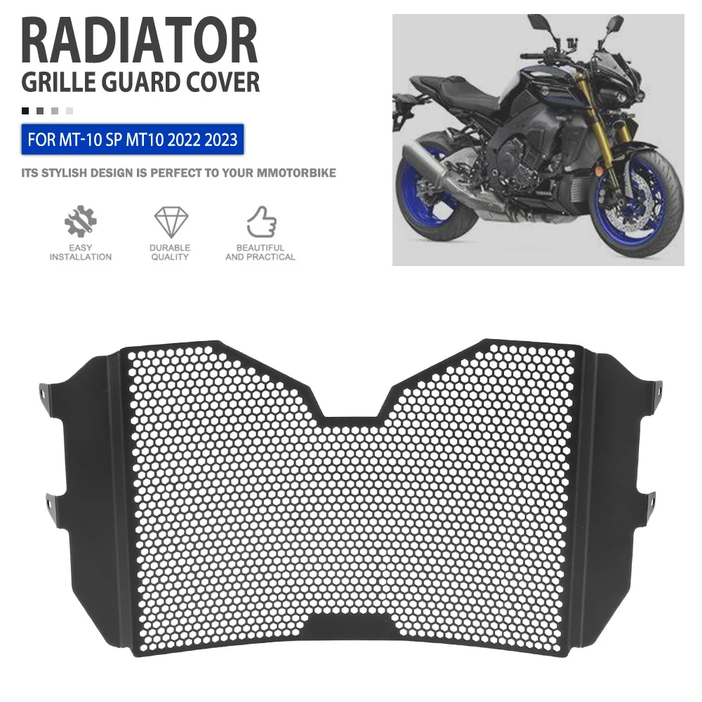 

Radiator Guard For Yamaha MT-10 SP MT10 MT 10 2022 2023 Motorcycle Radiators Grille Cover Protector Accessories Parts