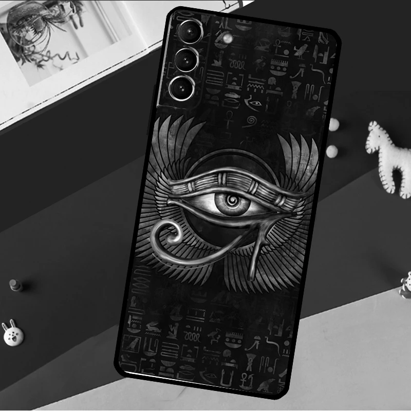 Egyptian Eye Of Horus Case For Samsung Galaxy S23 Ultra Plus S21 FE S20 FE S8 S9 S10 Note 10 20 S22 Ultra Cover