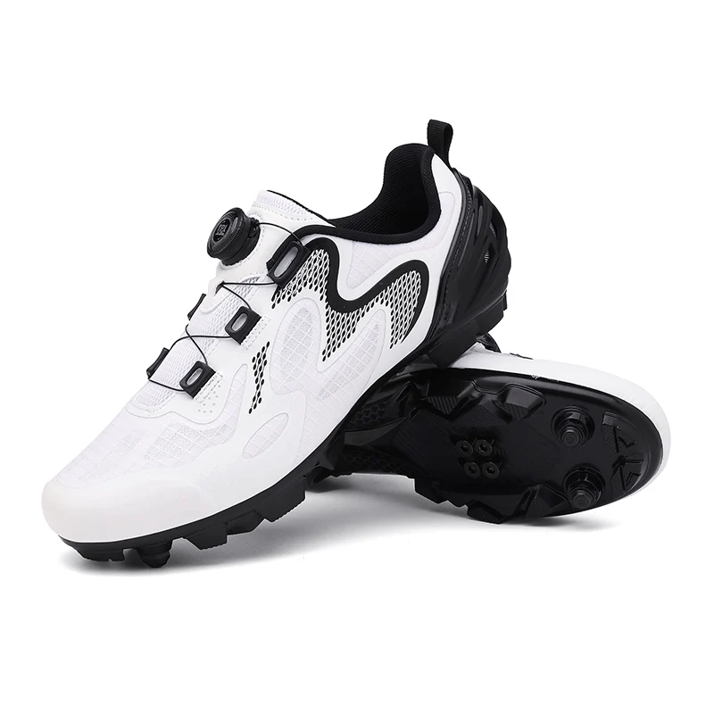 AliExpress R.xjian Professional Racing Road Bike Cycling Shoes Men Outdoor Non-Slip MTB Bicycle Sneakers Breathable Self-Locking Sports Cleat Shoes