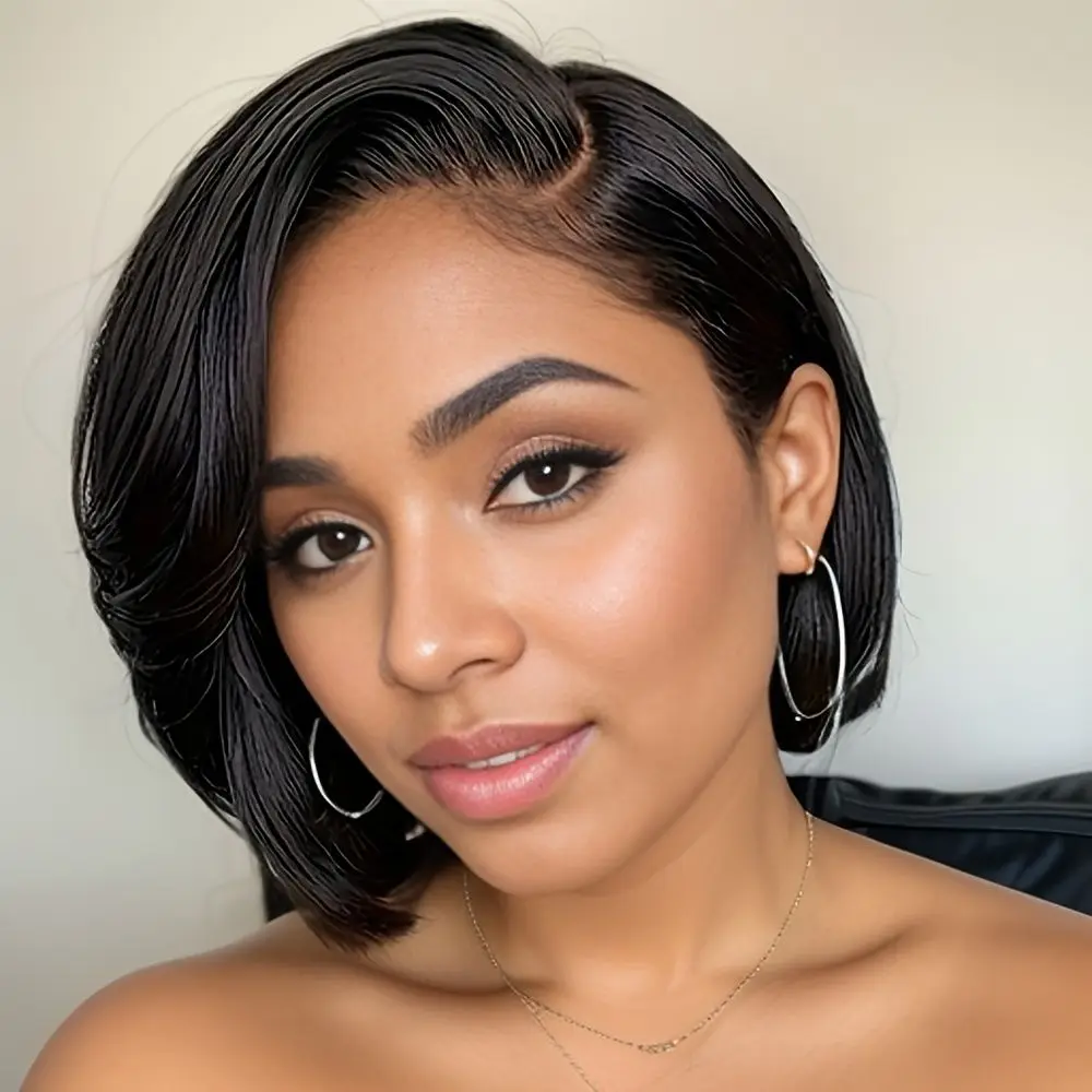 Pixie Wig Short Str…