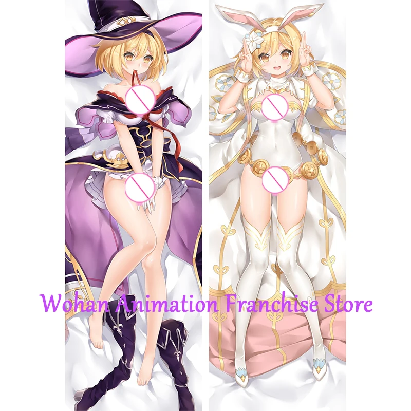 

Dakimakura Anime Pillow Cover Djeeta Halloween Christmas Decoration Double-sided Print Life-size