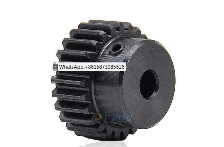 Spur Gear 1 Mold 15 Teeth 1M15T Metal Motor Boss Gear Inner Hole 5/6/6.35/7/8 Rack and Pinion