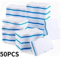 1-50PCS Melamine Sponge Compression Magic Sponges Kitchen Dishwashing Tools High Density Household Bathroom Cleaning Supplies