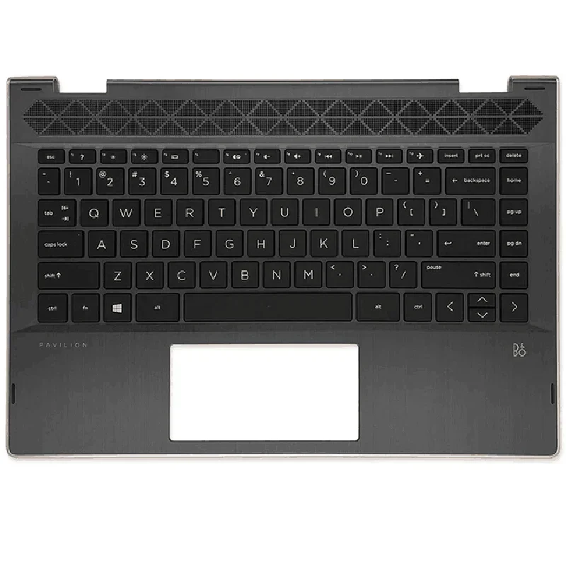 New Original Keyboard For HP Pavilion X360 14-CD TPN-W131 Laptop Palmrest Upper Case Cover Top Keyboard Replacement Shell