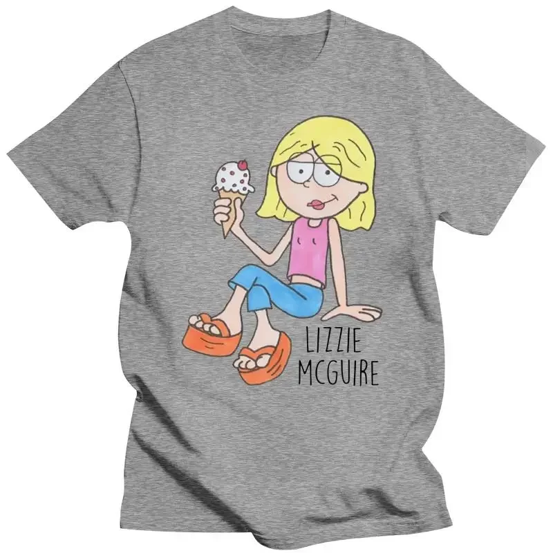 100 Cotton Male Short Sleeves Tshirt brand tee-shirt Duff T Shirt Lizzie Mcguire T-Shirt 6xl Beach Tee Shirt Funny Printed