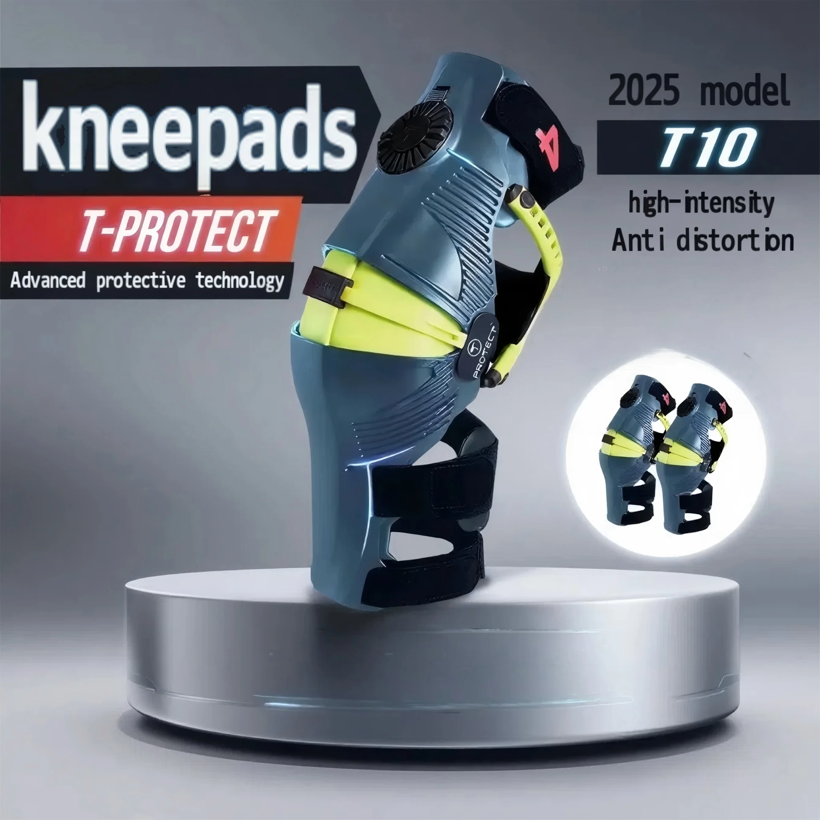 Motocross Protective Kneepad For Off-road And Highway Riding Mechanical Leg Protection And Exoskeleton Guards Motorcycle Kneepad
