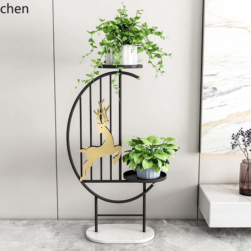 HXL flower rack living room floor-to-ceiling plant rack balcony dill rack