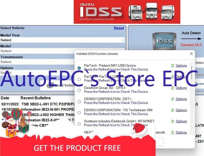 

AutoEPC для диагностической сервисной системы Isuzu (новый американский IDSS) [02.2025] + ключ