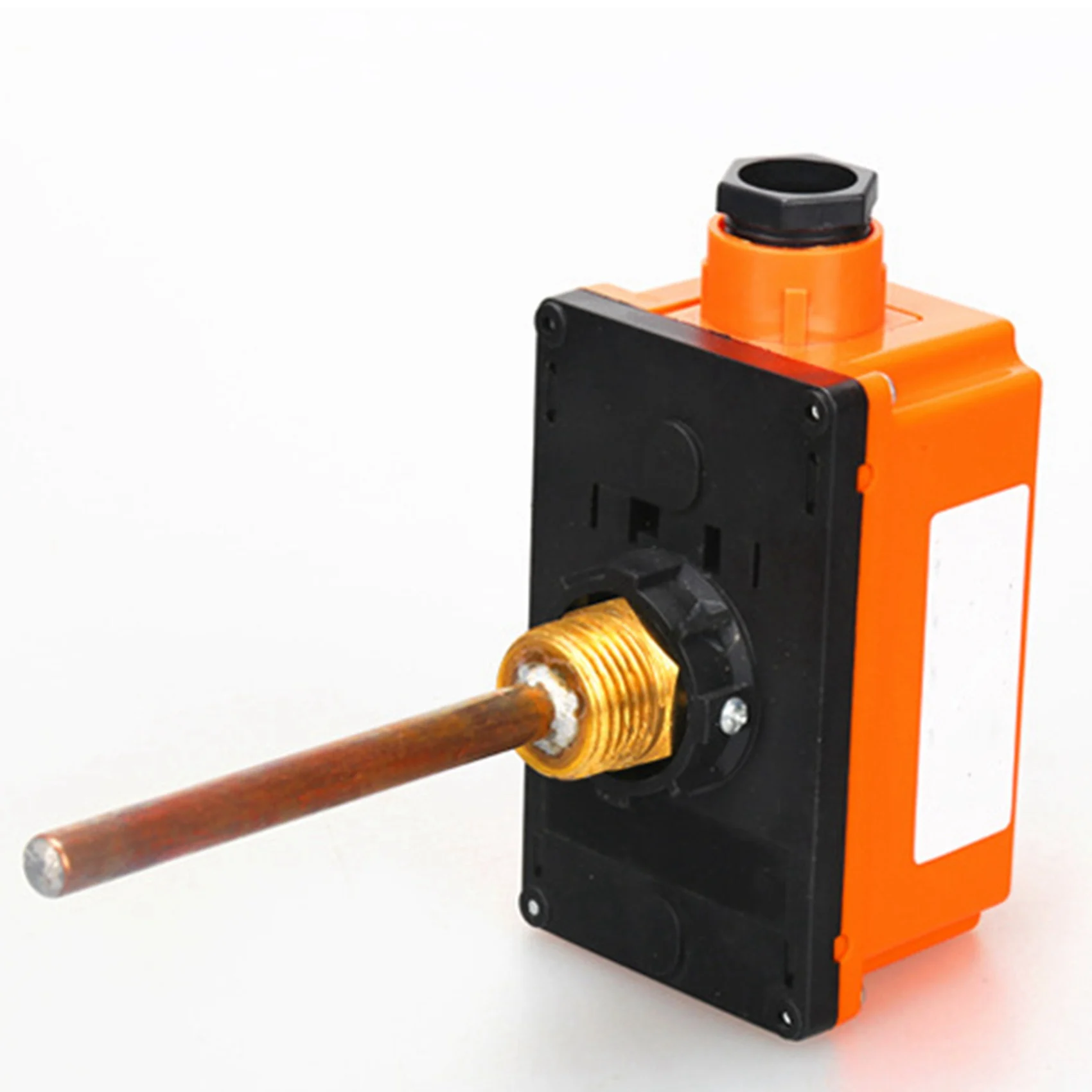 A01F-2X G1/2 Male Thread Hot Water Pipe Thermostat Temperature Controller 90 Celsius
