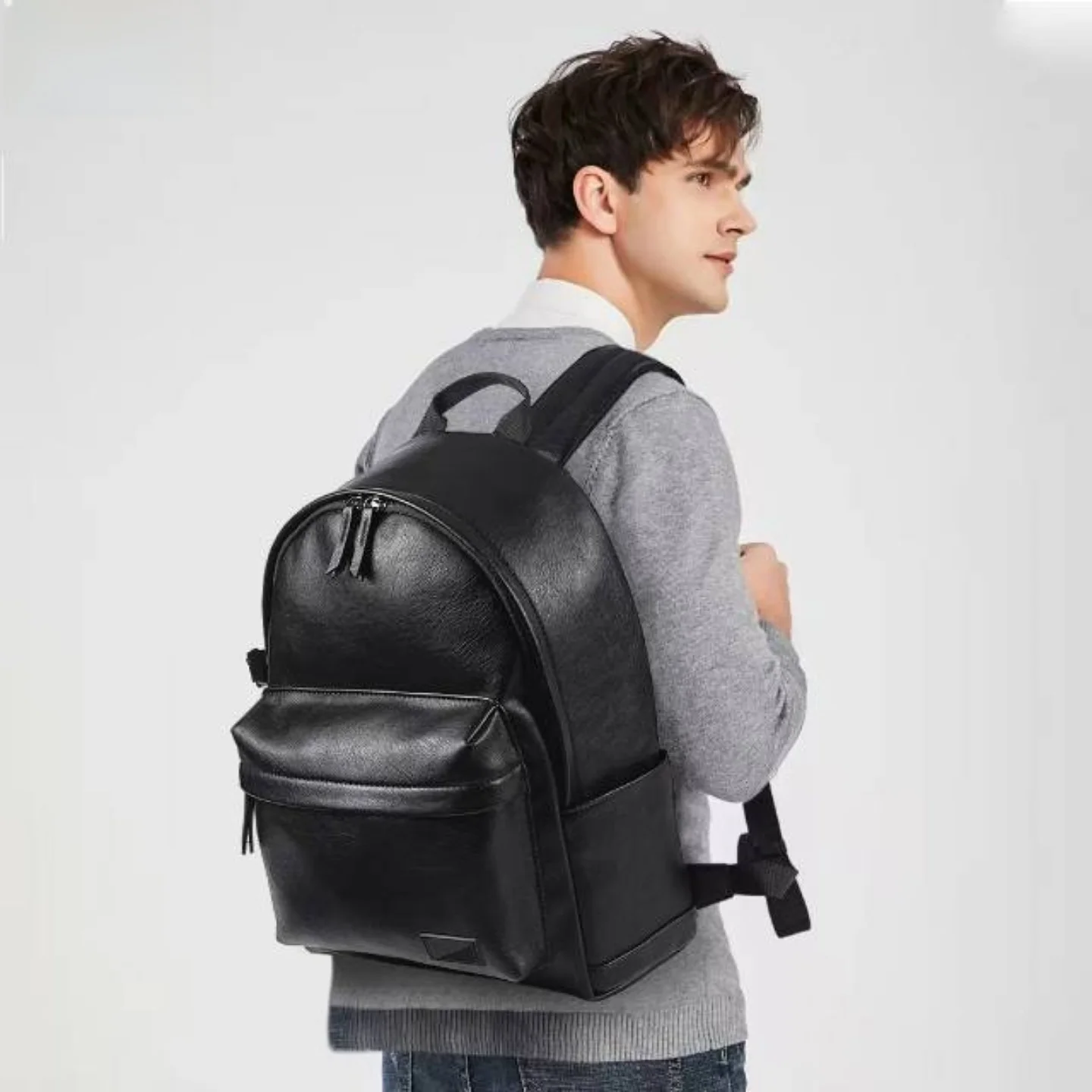 

Новая мужская большая сумка для книг Capaci Double oulder Pohisher Torba для путешествий на открытом воздухе Busin Faion Trendy Briti Sle