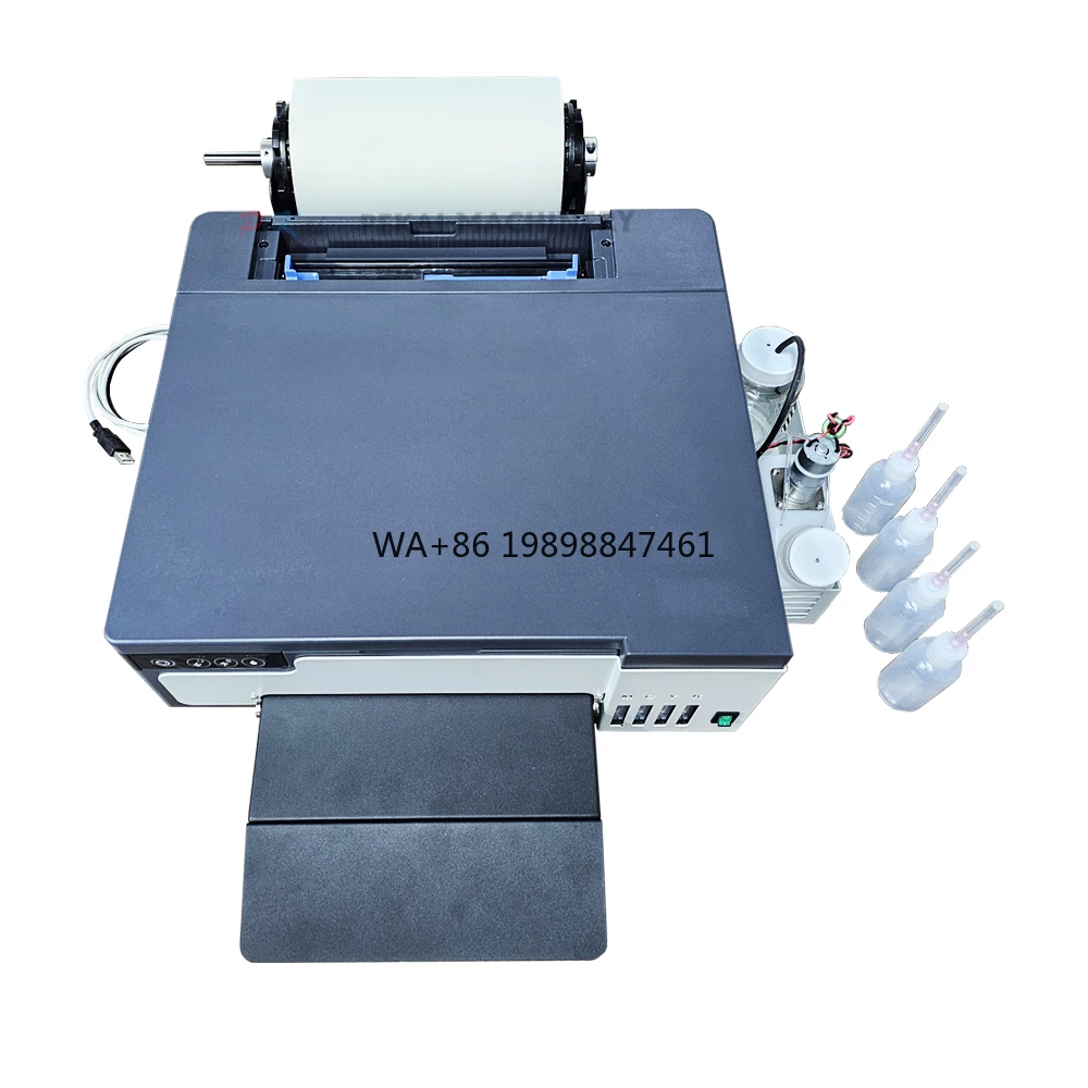 

Factory Direct Sale A4 Size DTF Printer L8050 Roll to Roll Film Printing Machine