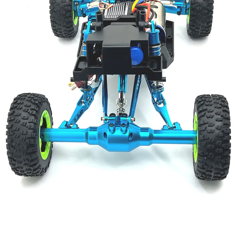 Wltoys 124006 12423 12427 12428 12429 metalowy wał napędowy tylnej osi amortyzator wahacze wleczone 1/12 zestaw części do modernizacji samochodu RC