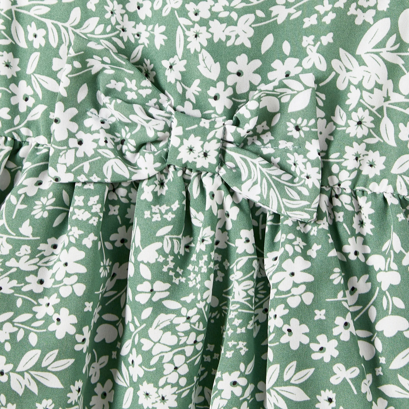 

PatPat Elegant Broken Flower Matching Girl Dress