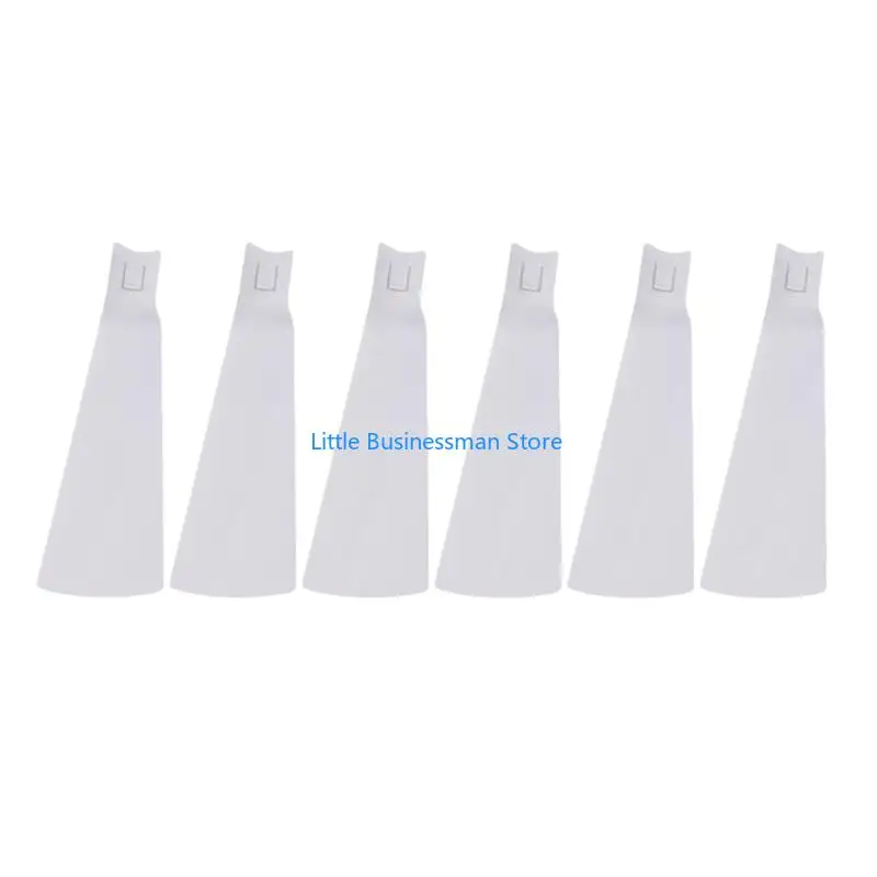 6Pcs ABS Ersatz Lüfterflügel Für Deckenventilator E27 Schraube Mund Haushalt M76A – Detail 4