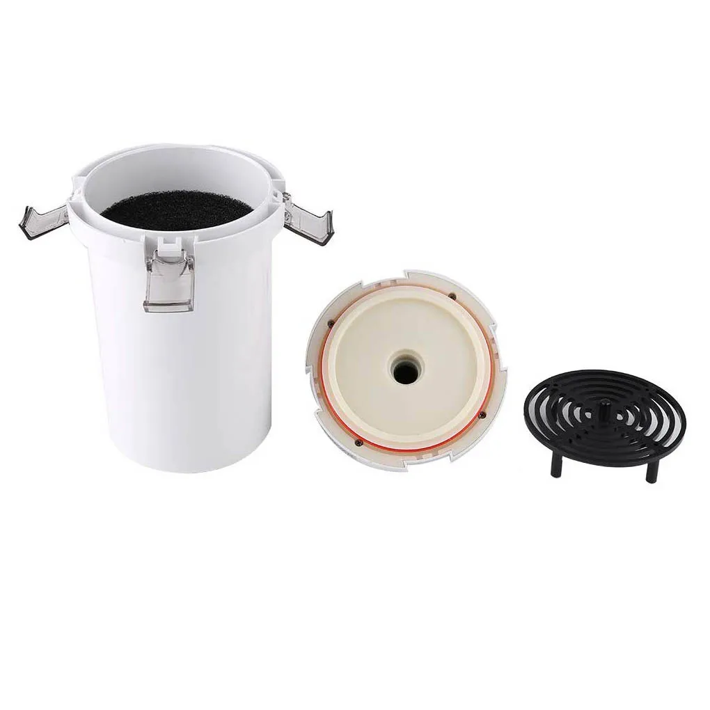 HW-603 Aquarium Filter Fresh Water Seawater Seaweed Aquarium External Canister Filter Bucket